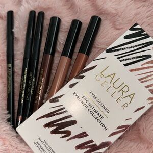 Laura Geller Eyes Defined 6 Pc Ultimate Eyeliner Collection - New